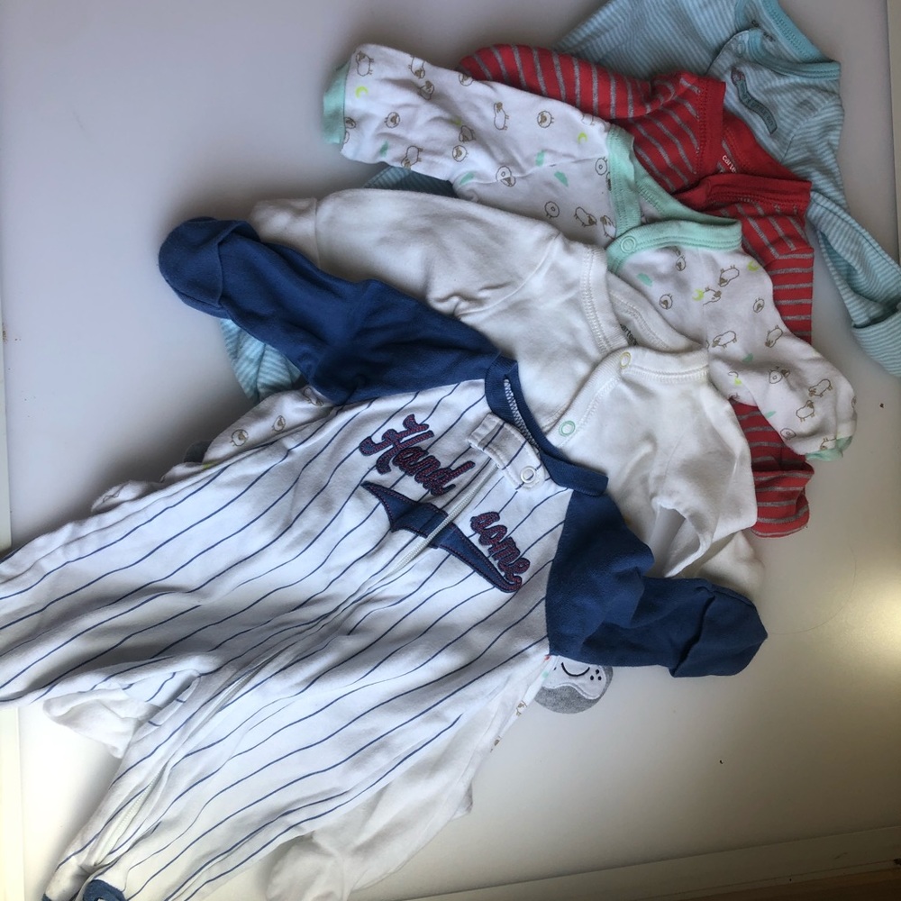 Lot nb Carters pajamas